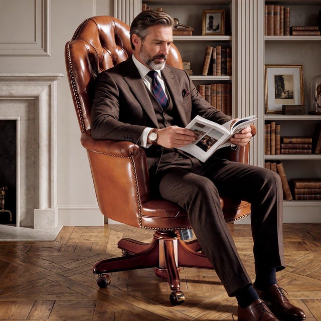 Biden Presidential Armchair by Marzorati For Sale - Image 3 of 4