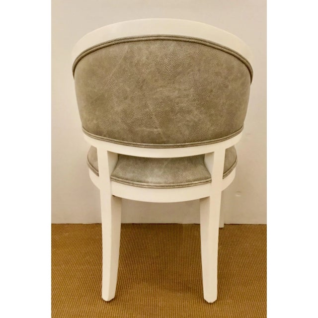 Modern Made Goods Sylvia White Side Chair For Sale In Atlanta - Image 6 of 7