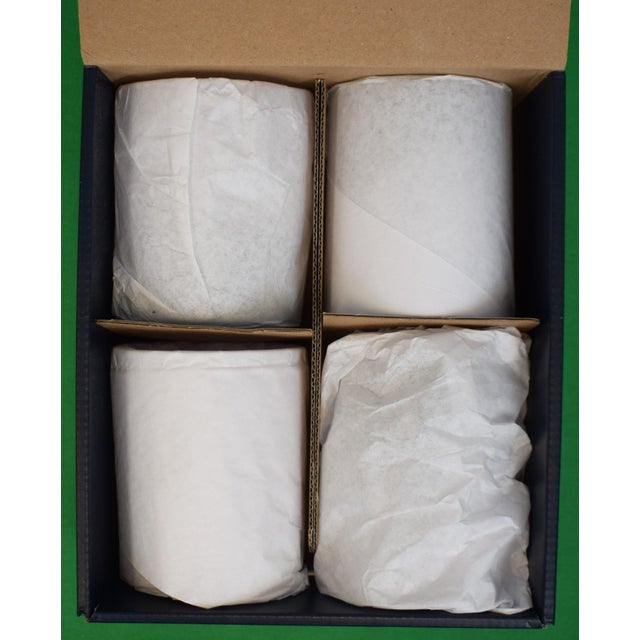 Early 21st Century Keeneland Box Sterling Cut Old Fashioned 10oz Cocktail Glasses New in Box - Set of 4 For Sale - Image 5 of 9