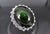 Late 20th Century Massive 26.18ct Green Tourmaline 1.83ct Diamond 18k White Gold Ring Size 4.75 For Sale - Image 17 of 18