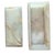 A beautifully hand-carved vintage white onyx box featuring soft translucent stone with warm caramel and honey veining...