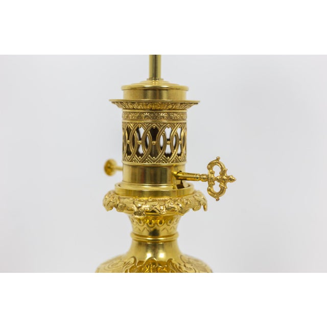Metal Imari Porcelain & Gilt Bronze Table Lamps, 1880, Set of 2 For Sale - Image 7 of 11