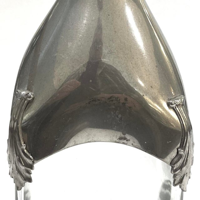 Metal 1960's Etains Du Manoir French Pewter and Crystal Decanter For Sale - Image 7 of 15
