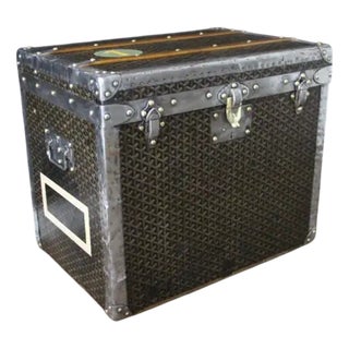 Hat Steamer Trunk from Goyard, 1930s For Sale