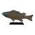 Antique Copper Fish on Iron Base For Sale