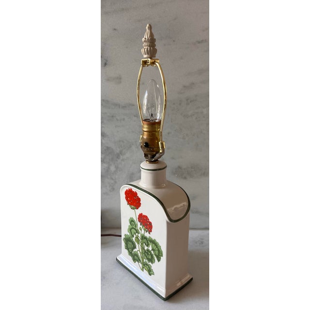 Vintage Hand Painted Porcelain Table Lamp Chairish
