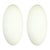 Pair of Minimalist Opaline Glass Wall Lamps From Limburg, Germany, 1970s/1980s For Sale