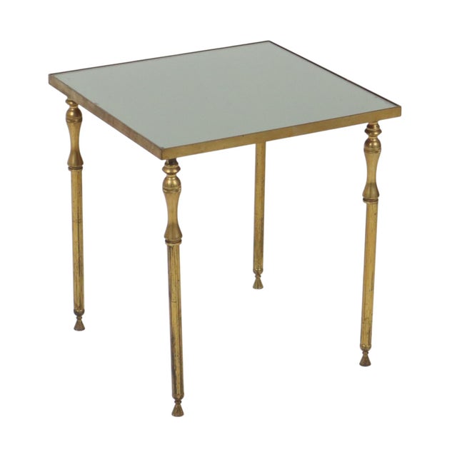 Brass Side Table from Maison Jansen, France, 1960s For Sale - Image 15 of 18