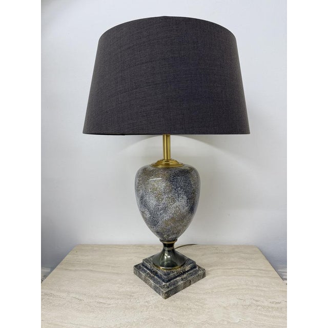 Ceramic Table Lamp from Le Dauphin, France, 1970s For Sale - Image 7 of 18