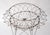 Vintage Collapsible Metal Wire Laundry Basket For Sale - Image 12 of 15