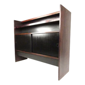 1960s Rare Danish Freestanding Rosewood Bar by Niels Erik Glasdam Jensen