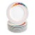 Vintage Memphis Style Studio Nova Fire & Ice 10.5” Dinner Plates a Set 8 For Sale