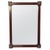 Wood Mid-Century Rectangular Wooden Mirror For Sale - Image 7 of 7