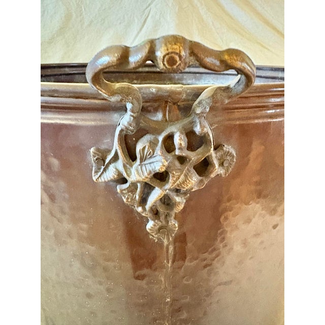 Mid 20th Century Copper Cachepot Bucket For Sale - Image 6 of 12
