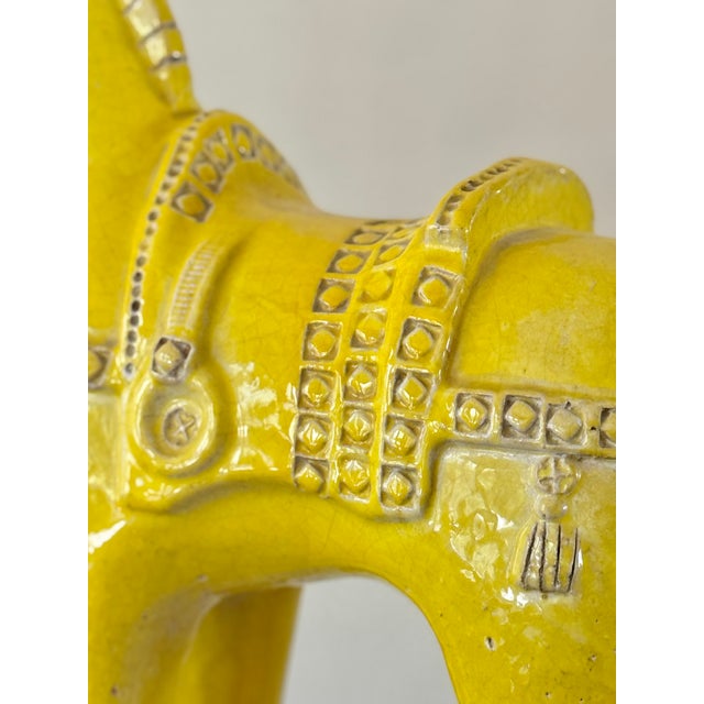 Mid Century Aldo Londi Attributed Glazed Terracotta Horse For Sale - Image 11 of 15