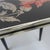 Vintage Coffee Table with Glass Top and Angled, Tapered Legs, 1950s For Sale - Image 4 of 18
