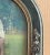 Photorealism Antique Convex Bubble Glass Hand-Colored Portrait - Farm Boy with Calf, 19 x 13 For Sale - Image 3 of 5