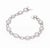 2020s 6.45 Ct Natural Trillion, Square , Round & Marquise Shape Diamond Bracelet 18kg For Sale - Image 5 of 8
