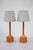 Mid-Century Modern Scandinavian Oak Table Lamps from Elpe, Set of 2 For Sale - Image 3 of 15