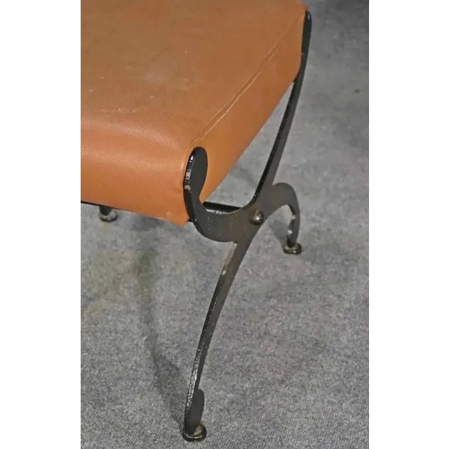 Leather Footrests For Sale - Image 4 of 6