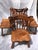 Wood MCM Vintage Tell City Tavern Chairs Rolling Wood Dining Chairs For Sale - Image 7 of 17