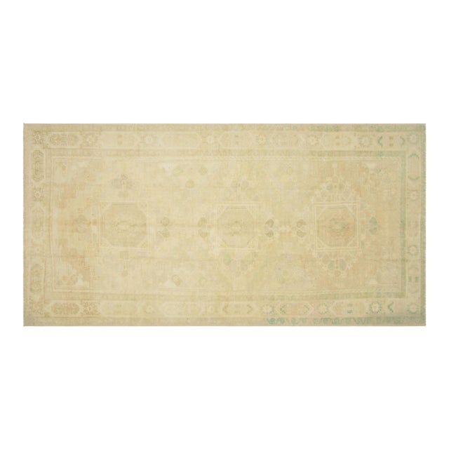 1960s Turkish Oushak Rug For Sale