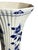 Large Vintage Hand-Painted Trumpet Vase by W.G. Andringa for Royal Delft, 1977 For Sale - Image 11 of 17