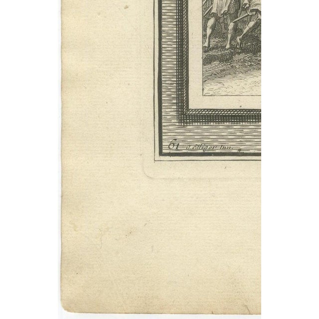 Pieter Mortier, Rahab and the Spies and the Crossing of the Jordan, 1700, Engraving For Sale - Image 9 of 12