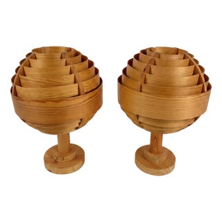 Table Lamps in the style of Hans-Agne Jakobsson, 1970s, Set of 2 For Sale