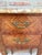 Antique Louis XV French Marquetry Marble Top Nightstands, Set of 2 For Sale - Image 11 of 18