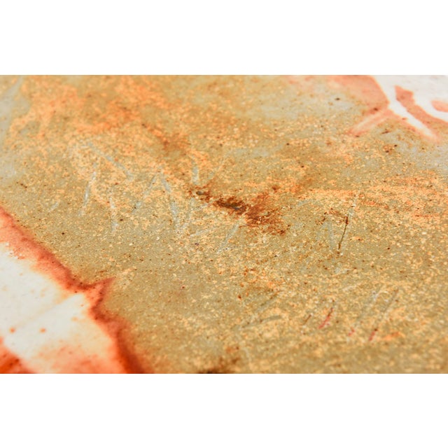 Signed Glazed Ceramic Face Tray or Decorative Object, 2011 For Sale - Image 9 of 10
