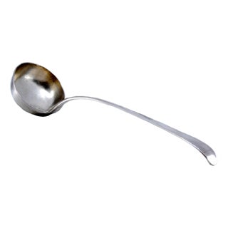 Soup Ladle in Silver For Sale