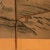 Wood C. 1960s Vintage Korean Painted Screen "Landscape With Building" For Sale - Image 7 of 11