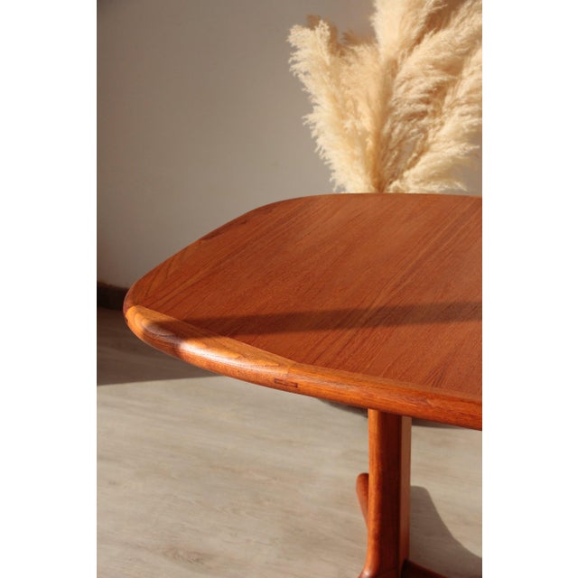 Vintage Danish Teak Dining Table from Dyrlund, 1970s For Sale - Image 16 of 18