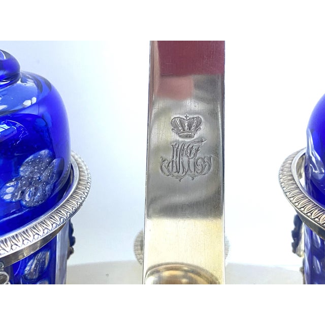 Condiment Holder in Silver, 1800 For Sale - Image 4 of 18