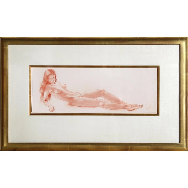 Gianfranco Franco Fusari "Anna I", Nude Drawing by Gianfranco Fusari 2009 For Sale