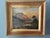 Early 20th Century Framed Oil on Board Mountains Landscape Scene, Early 20th Century For Sale - Image 5 of 6