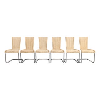 B20 / WK724 Cantilever Chairs by Jean Prouve Cantilever for Tecta, Set of 6 For Sale