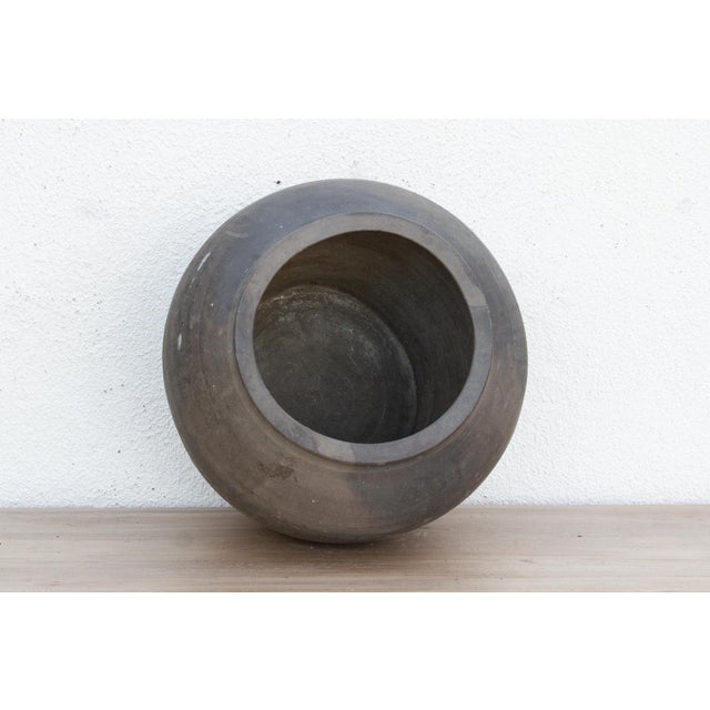 Sculpture Materials Burnt Sienna Clay Vessel For Sale - Image 7 of 9