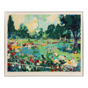 LeRoy Neiman, Regents Park (Framed Large Hand Signed Serigraph), 1984