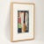 - Mixed media collage. Newly framed in natural wood with UV-resistant plexiglass. - Sarah Desmarais works in a variety of...