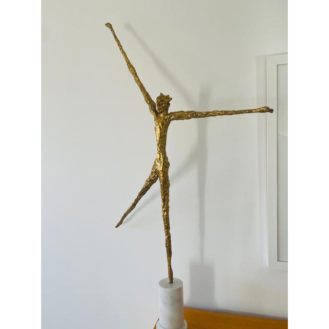 Plastic Félix Agostini, Original Sculpture Dancer, 1960s For Sale - Image 7 of 15