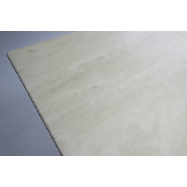 Cream Il Colonnato Dining Table by Mario Bellini for Cassina, 1977 For Sale - Image 8 of 11