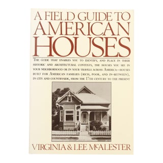 A Field Guide to American Houses by Virginia & Lee McAlester For Sale