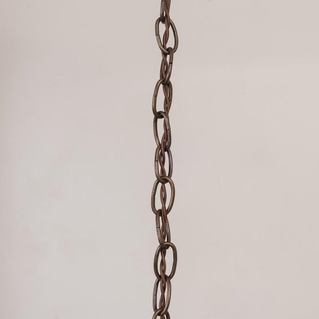 1960s French Rope Pendant Lights by Audoux Minet - a Pair For Sale - Image 11 of 12