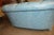 Vintage Drexel Aqua Blue Tufted / Buttoned Leather Chesterfield Loveseat Sofa For Sale - Image 14 of 18