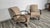 Set of Armchairs by Jindrich Halabala, 1940s For Sale - Image 4 of 11