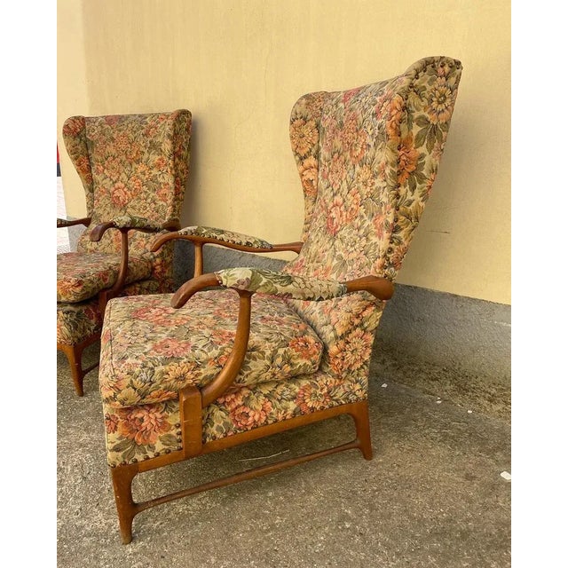 Set of Vintage Armchairs by Paolo Buffa for Frama, 1950s For Sale - Image 9 of 13
