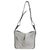 Gray Grey Black Calfskin Medium Hammock Shoulder Bag For Sale - Image 8 of 9