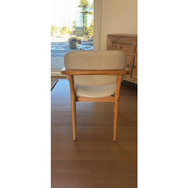Mid-Century Modern Four Hands Wood Arm Chair For Sale - Image 3 of 8